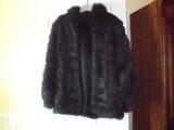 Vintage rabbit fur coat