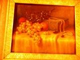 still life oil on canvas attributed to Franz Novak