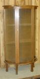 Oak Curio Cabinet