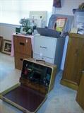 Misc. sewing machines.