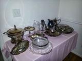 Misc. vintage silverplate