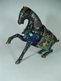 CLOISONNE TANG HORSE