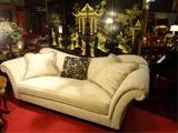 HIGH END SWAIM FURNITURE WHITE SOFA, TWO AVAILABLE!