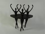 BRONZE BALLERINAS IN 5th POSITION