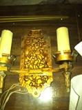 Pairs of Bronze Wall Sconces circa 1890