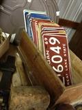 Vintage License plates