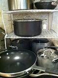                                                            many pots & pans