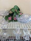                                            beautiful glassware & crystal