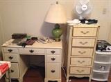 Antique Desk & Vintage Lingerie Chest