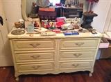 Vintage Dresser & Mirror