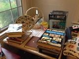 Books, Coffee Pots