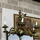 solid brass chandelier