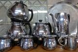 stainless coffee/tea service set