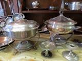 silver plate serving pieces