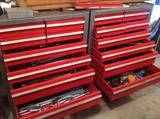 tool boxes and LOTS OF TOOLS 
