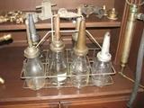 glass oil bottles