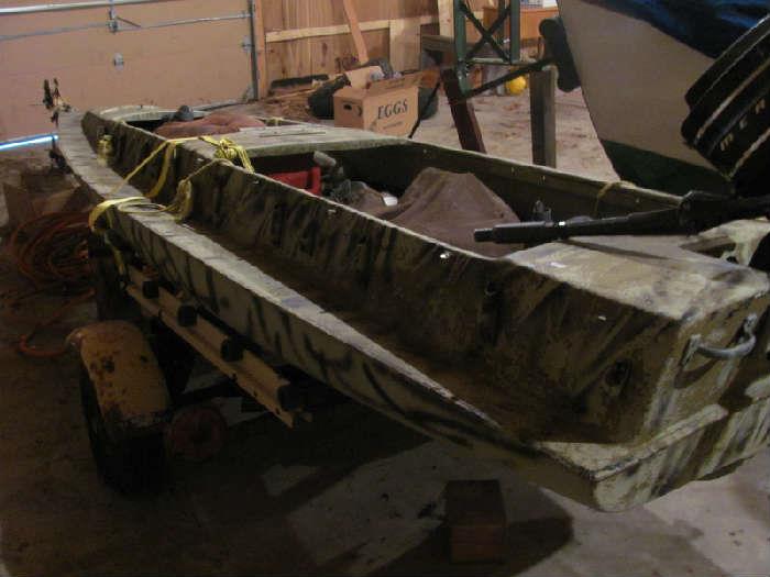 Duck Boat with trailer