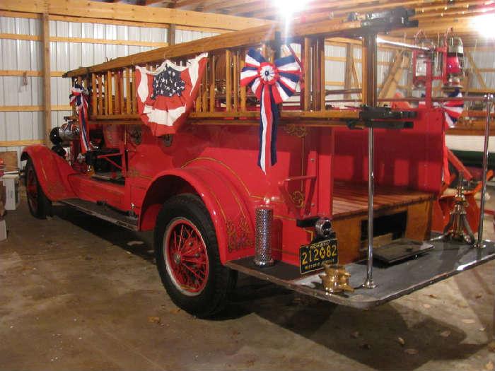 1928 Ford Model A fire truck...it runs!  