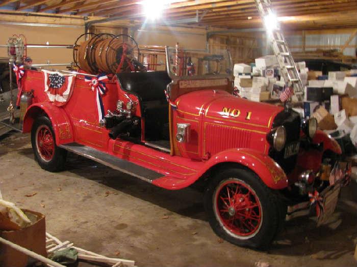 Ford Model A fire truck