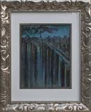 Framed Lithograph on Velin D'Arches paper, 1964. Approximate 10x7.5in.
