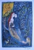 Marc Chagall "Wedding"
 Edition Lithograph by Marc Chagall Entitled "Wedding." Square Trade © AP6.0. Image measures approximately 23x15.5 in. Sheet with border measures approximately 27.5x19.5 in. This piece is facsimile signed which means it has a copy of Chagall's signature on it. Pencil numbered from a limited edition of 500. Printed on high quality archival paper with generous margins. Bright and fresh with rich colors; never mounted, matted, or framed. Comes with certificate.