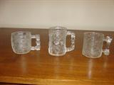 Large MacDonald’s Glass Mug Collection 