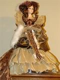 Queena Mint Porcelain Dolls: “Kristel” #328 of 600; “Name TBD” #354 of 600