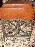 Henredon Registry Iron Base End Table