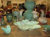 Art Pottery Roseville, McCoy, Hull etc