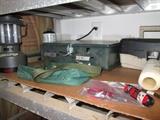 Coleman lantern, camp stove, etc