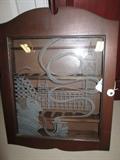 Hanging Pipe cabinet