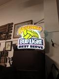 Bud Light sign