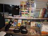 Books, Cd's, VCR's, DVD's....