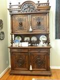 Antique Hunters Cabinet