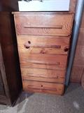 old oak chest of drawers