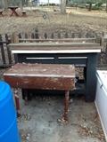 shabby chic table and work bench