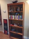 ~ TWO TALL BOOK CASES 6" X 30" approx. ~ (not exact match)