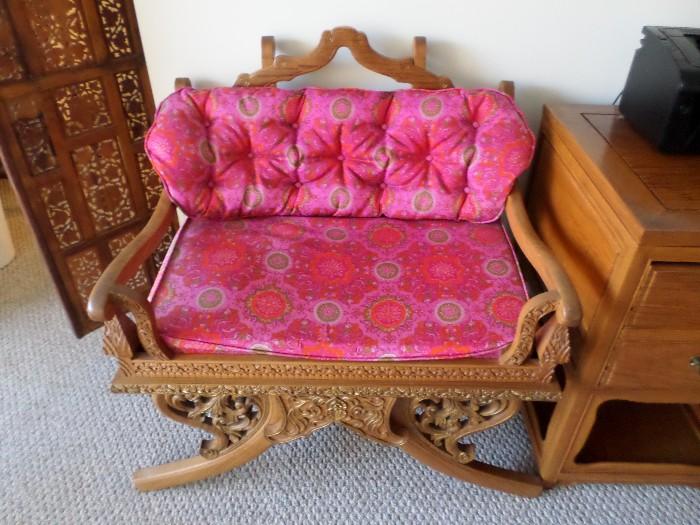 Hand Carved Mahagony Chair