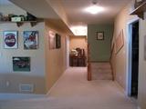 Lower Level View looking down the hall to Third Bedroom and Full Bath