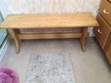Lovely solid wood bench