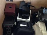Box of Cameras being sold as one lot (under dining table)