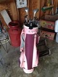 Set of Golf Clubs, Nice Bag and Clubs