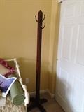 Antique Solid Wood Coat Rack