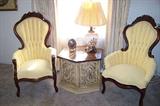 Pair of Victorian chairs