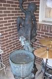 Iron outdoor fountain