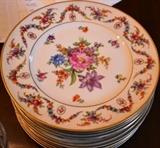 Set of 12 Bavarian dinner plates
