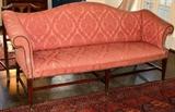 Antique transitional sofa, ca.1780-1800