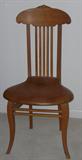 Unique oak bedroom chair