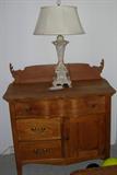 Oak wash stand