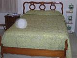 Full bed French Provincial & one night stand